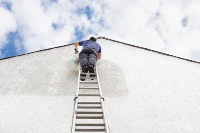 Peinture extérieure à Fromentières — façades et ravalement